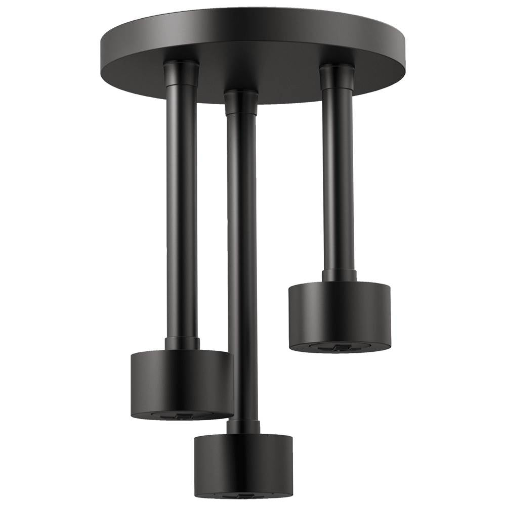 Universal Showering Linear Round Single-Function H2Okinetic  Pendant Raincan Shower Head