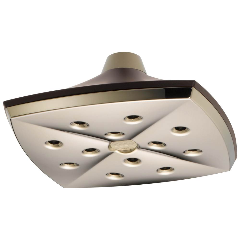 12" Linear Round Single-Function Raincan Shower Head - 1.75 GPM