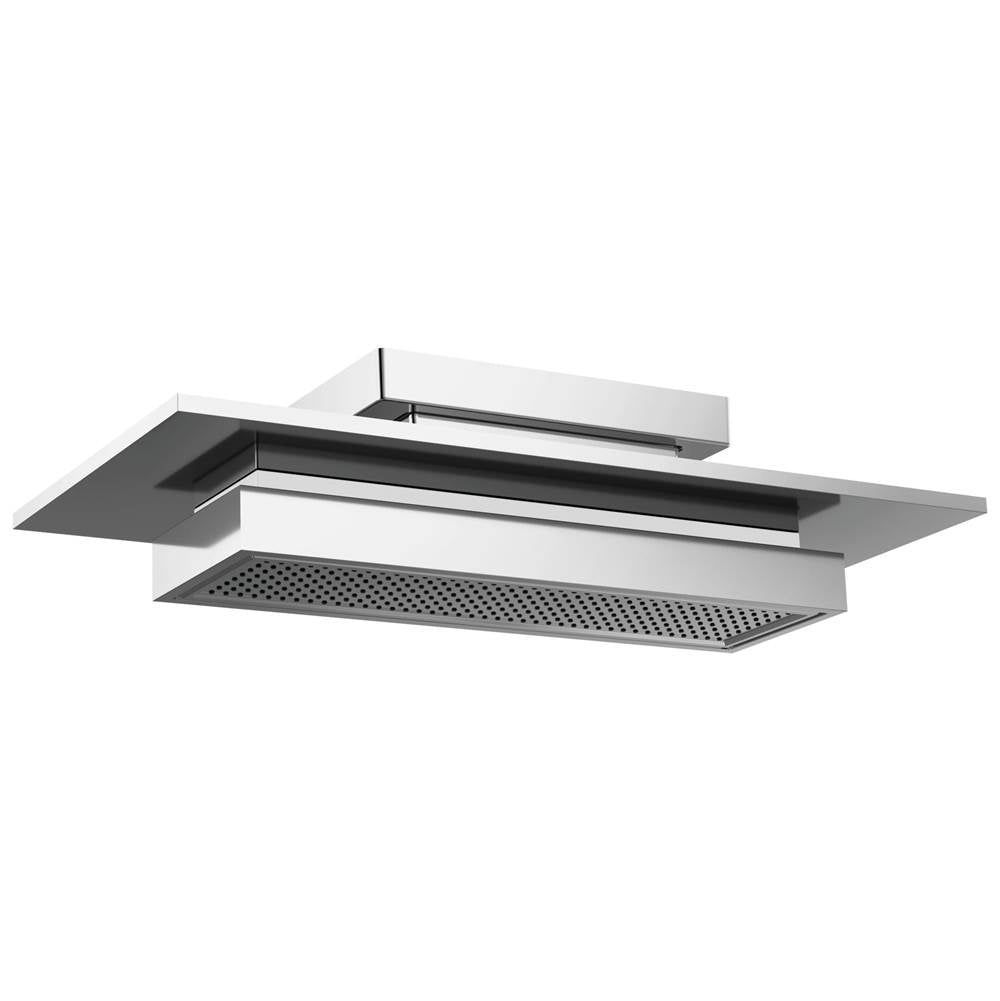 Frank Lloyd Wright  21" Single-Function Raincan Shower Head with Integrated Lighting - 1.75 GPM