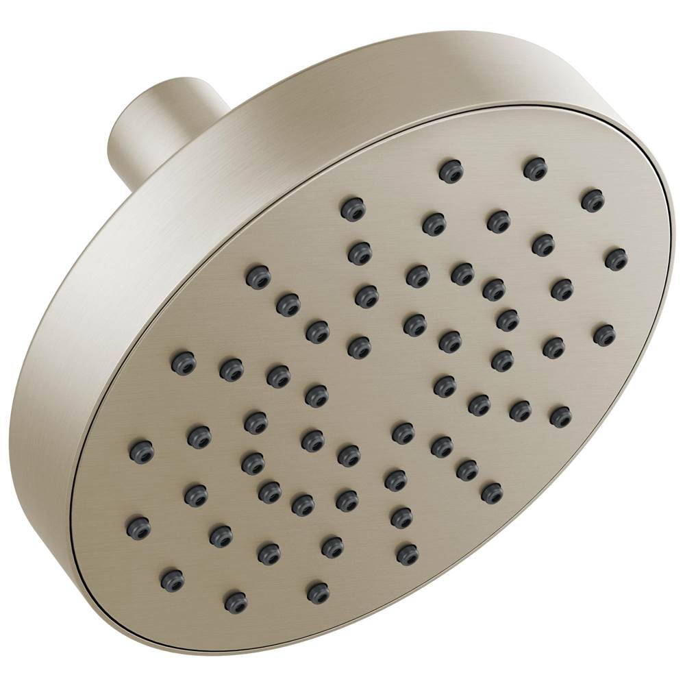 Universal Showering 5" Linear Round Single-Function Wall Mount Shower Head - 2.5 GPM