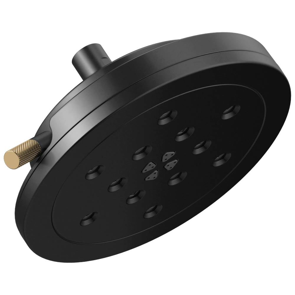 Litze  8" H2Okinetic&lt;sup&gt; &lt;/sup&gt; Round Multi-Function Wall Mount Showerhead