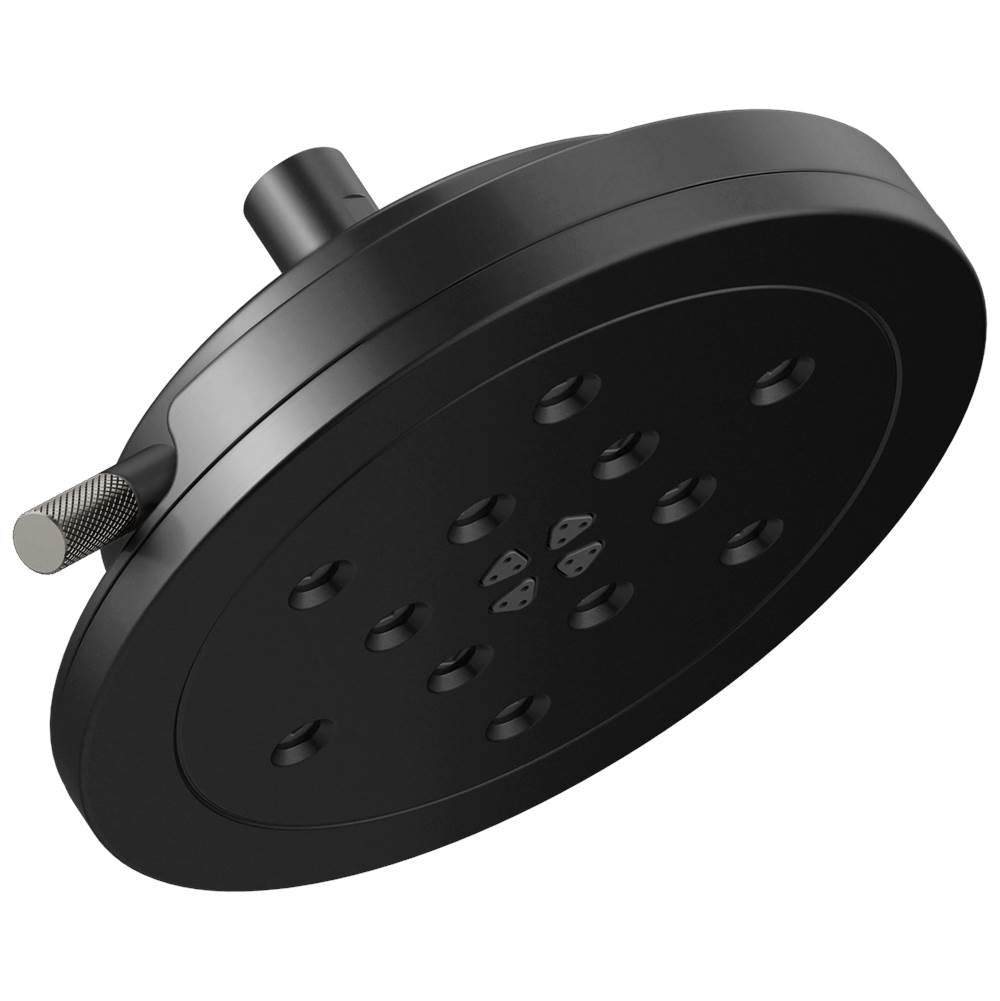 Litze  8" H2Okinetic&lt;sup&gt; &lt;/sup&gt; Round Multi-Function Wall Mount Showerhead
