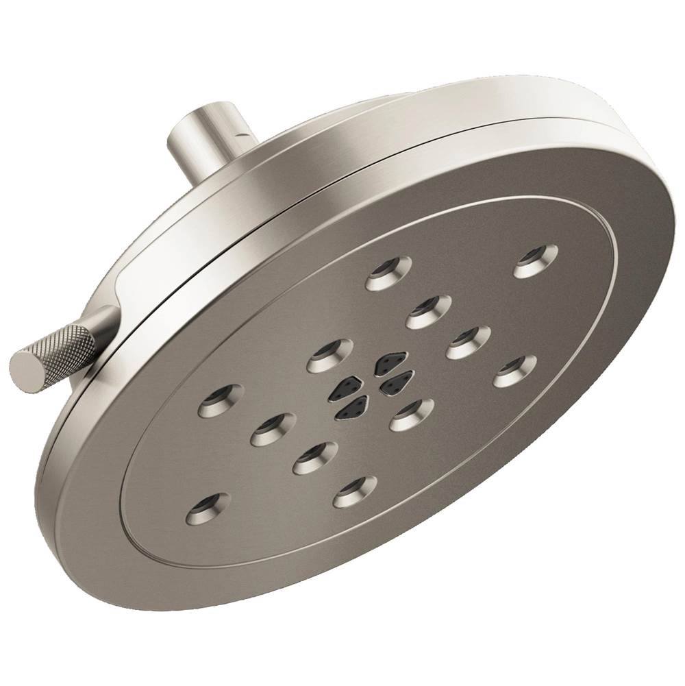 Litze  8" H2Okinetic&lt;sup&gt; &lt;/sup&gt; Round Multi-Function Wall Mount Showerhead