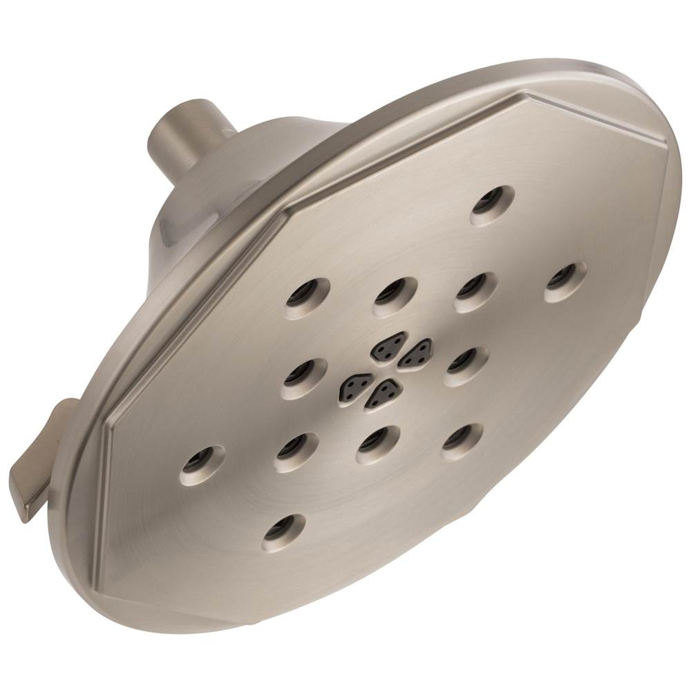 Rook  8" H2Okinetic&lt;sup&gt; &lt;/sup&gt; Round Multi-Function Wall Mount Showerhead