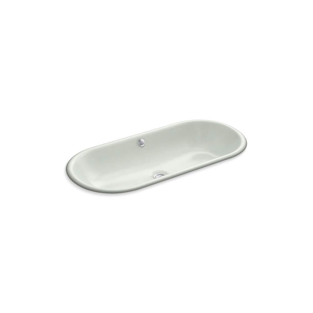 Iron Plains  33" oval drop-in/undermount bathroom sink