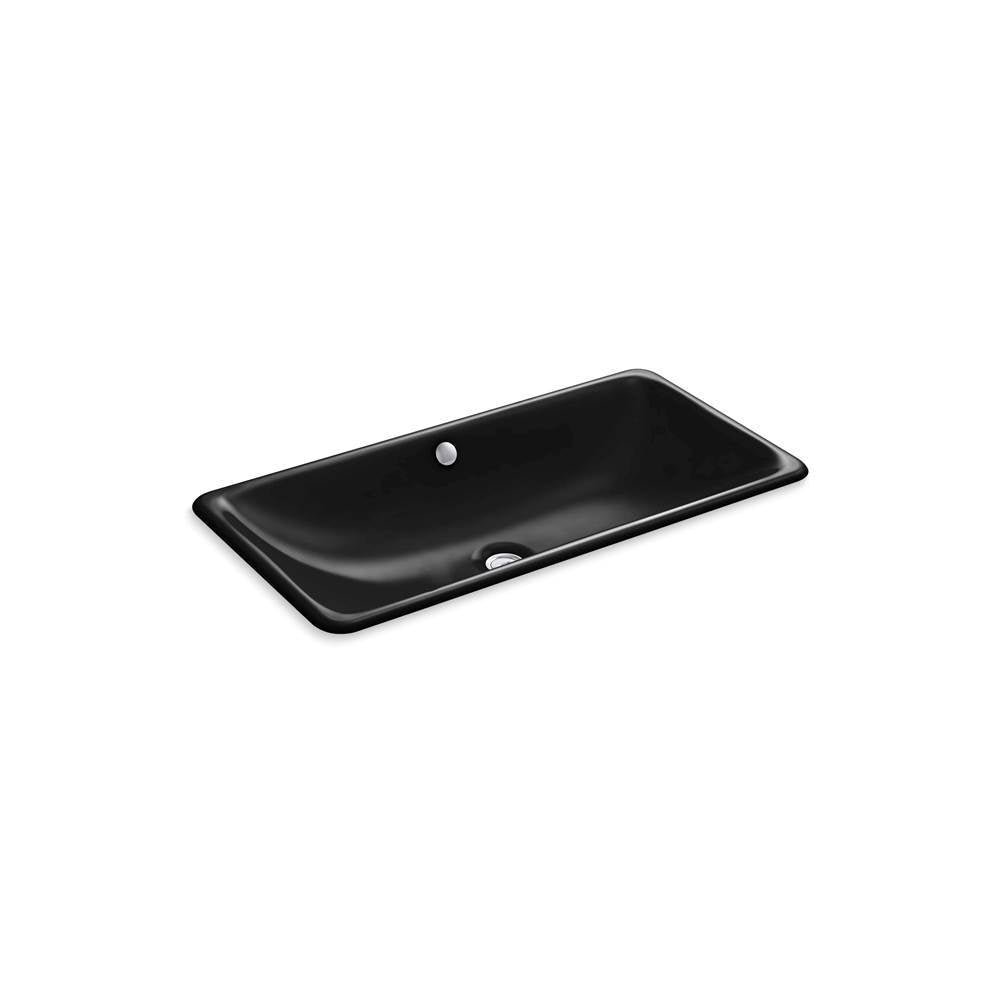 Iron Plains  30" rectangular drop-in/undermount bathroom sink