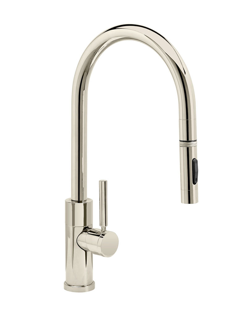 Modern PLP Pulldown Faucet -Toggle Sprayer - 3pc. Suite