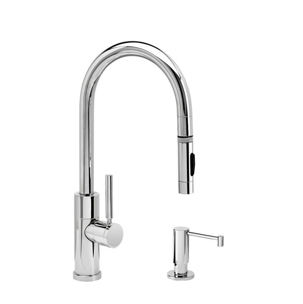 Modern Prep Size PLP Pulldown Faucet - Toggle Sprayer - 2pc. Suite