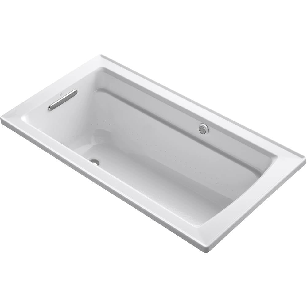 Archer  60" x 32" drop-in Heated BubbleMassage air bath with Bask  heated surface