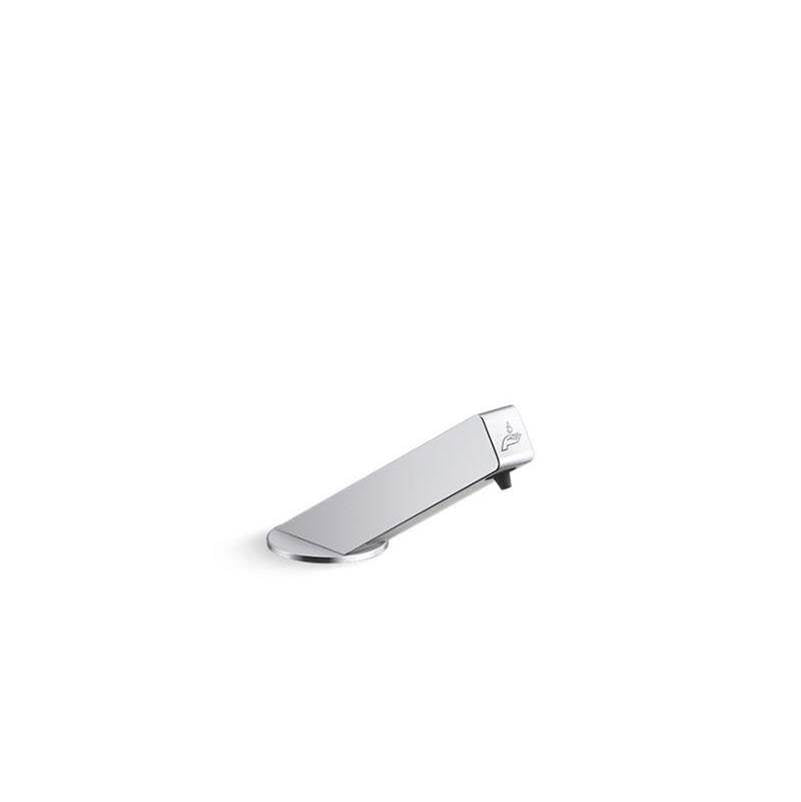 Angle Touchless foaming soap dispenser, DC-powered