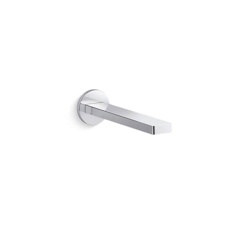 Composed  Wall-mount touchless bathroom sink faucet with Kinesis  sensor technology, DC-powered