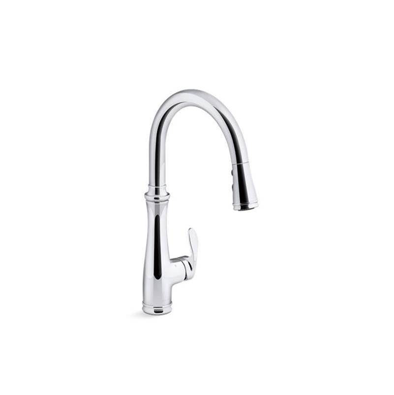 Bellera  Touchless pull-down kitchen sink faucet with three-function sprayhead