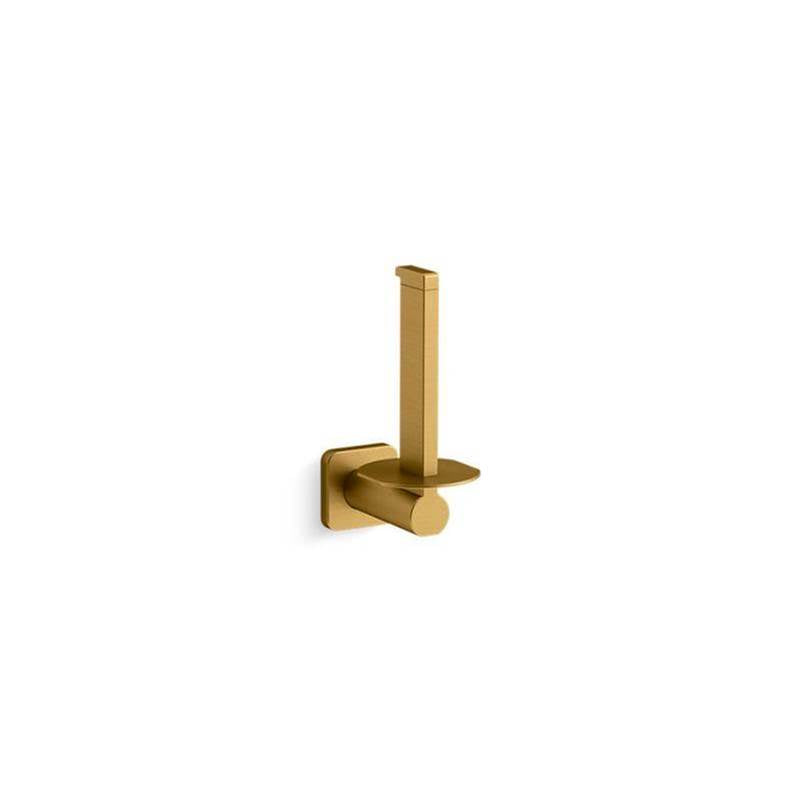 Parallel  Vertical toilet paper holder