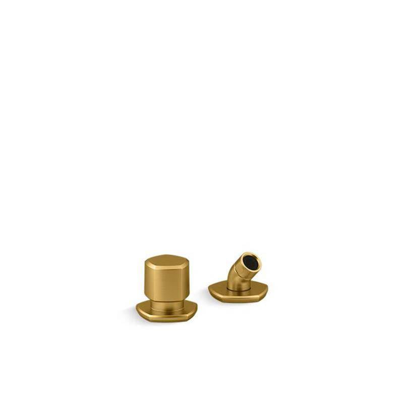 Occasion  Deck-mount handshower holder and two-way diverter valve