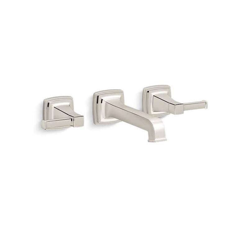 Riff  Wall-mount bathroom sink faucet trim, 1.2 gpm