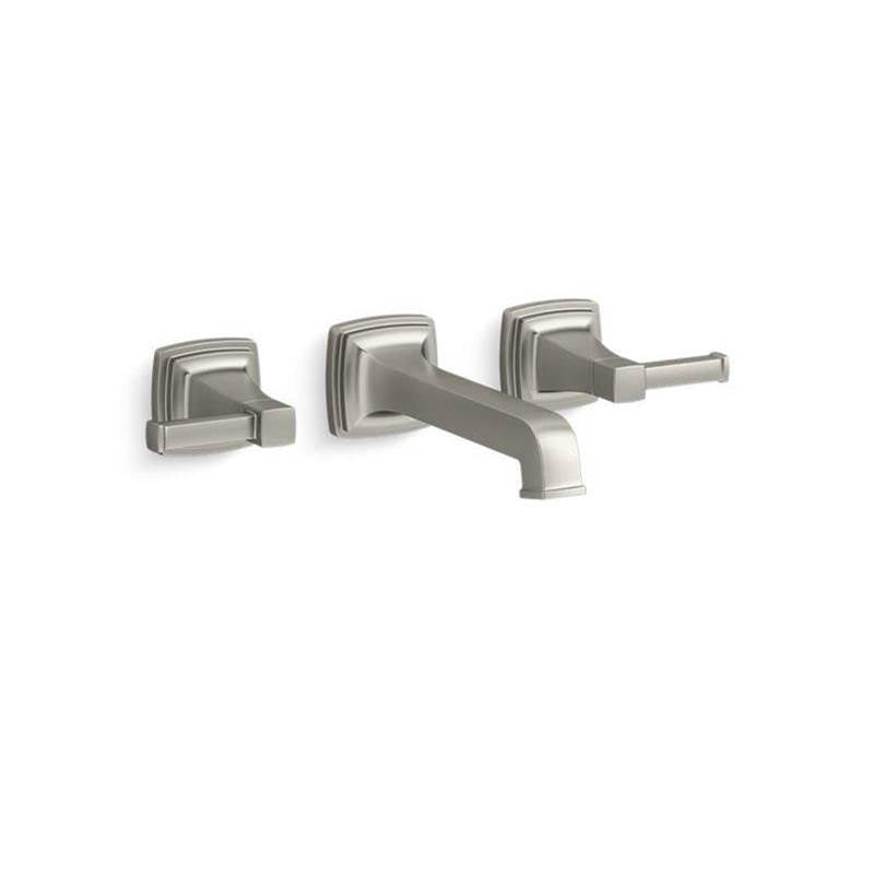 Riff  Wall-mount bathroom sink faucet trim, 1.2 gpm