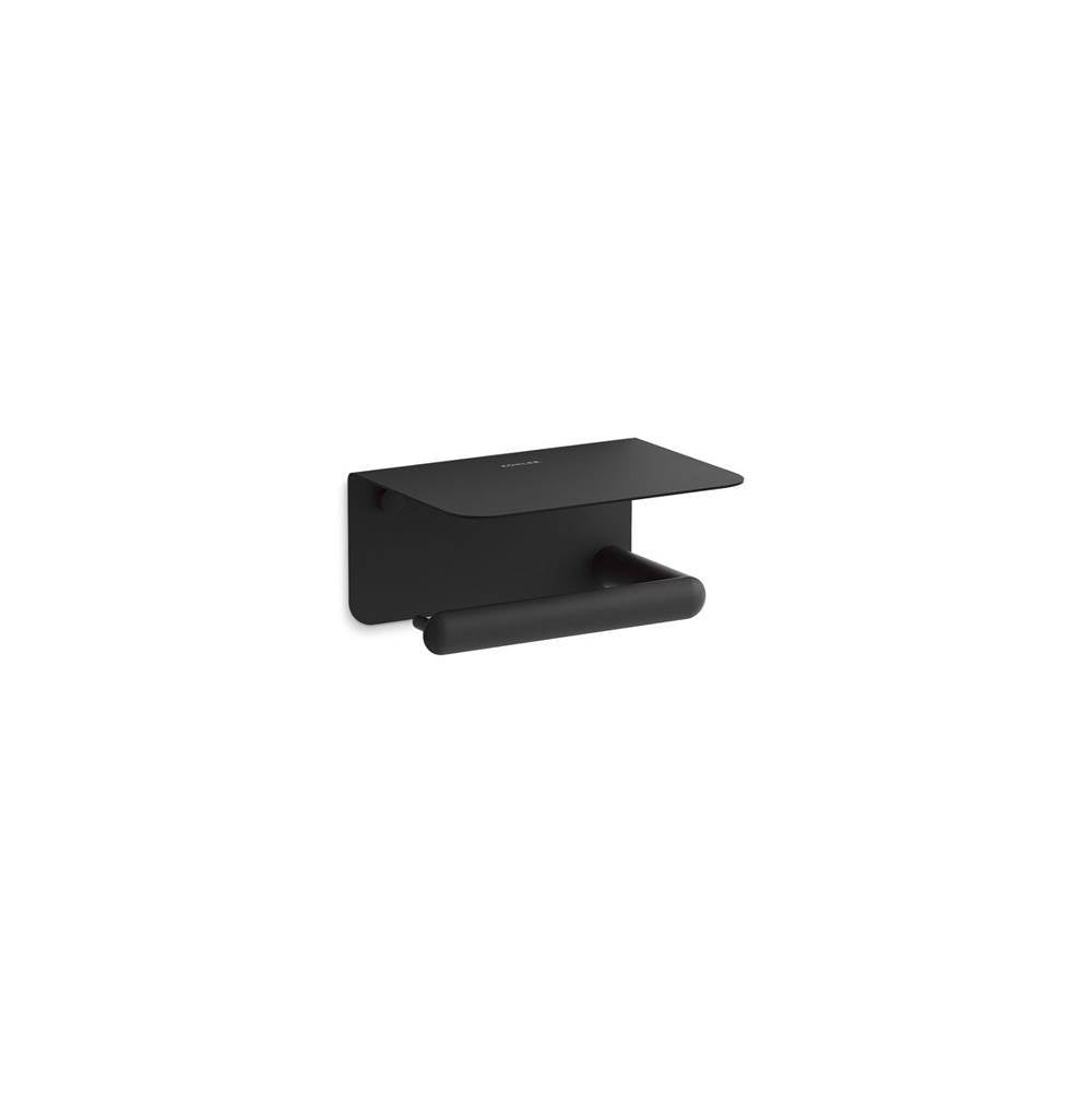 Kumin Covered horizontal toilet paper holder