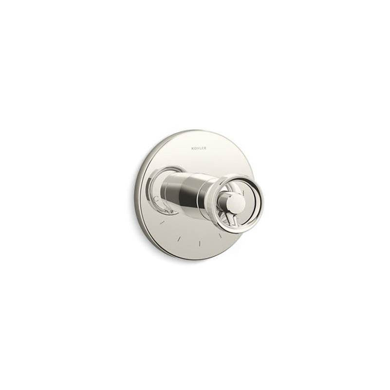 Components  MasterShower  temperature control valve trim with Industrial handle