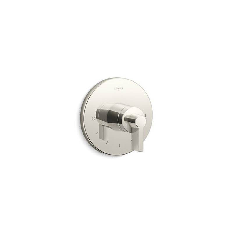 Components  MasterShower  temperature control valve trim with Lever handle