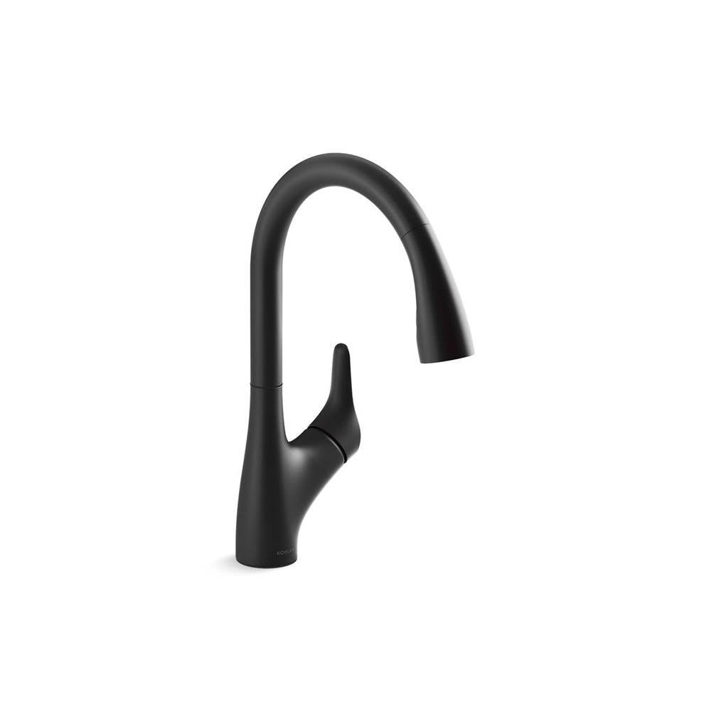 Rival  Pull-down kitchen sink faucet with two-function sprayhead