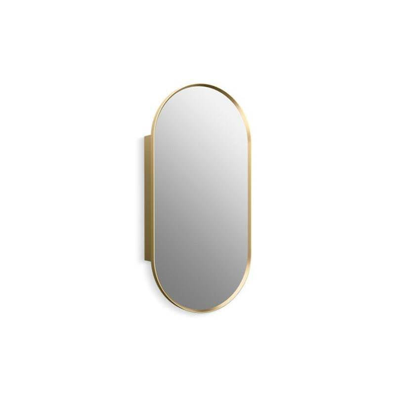 Verdera  20" x 40" capsule framed medicine cabinet