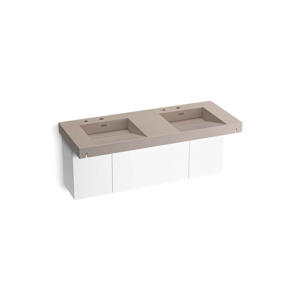 Constellation 60" wall-mount basin lavatory system