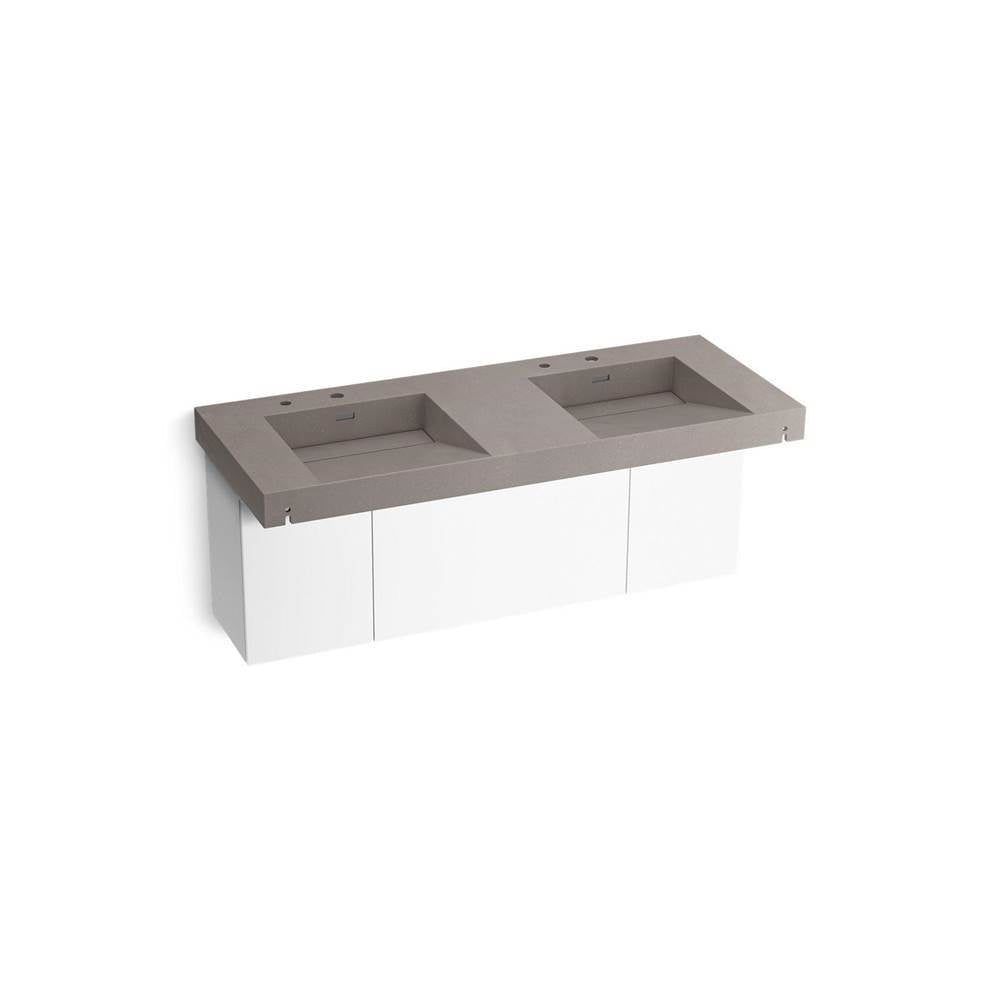 Constellation 60" wall-mount basin lavatory system