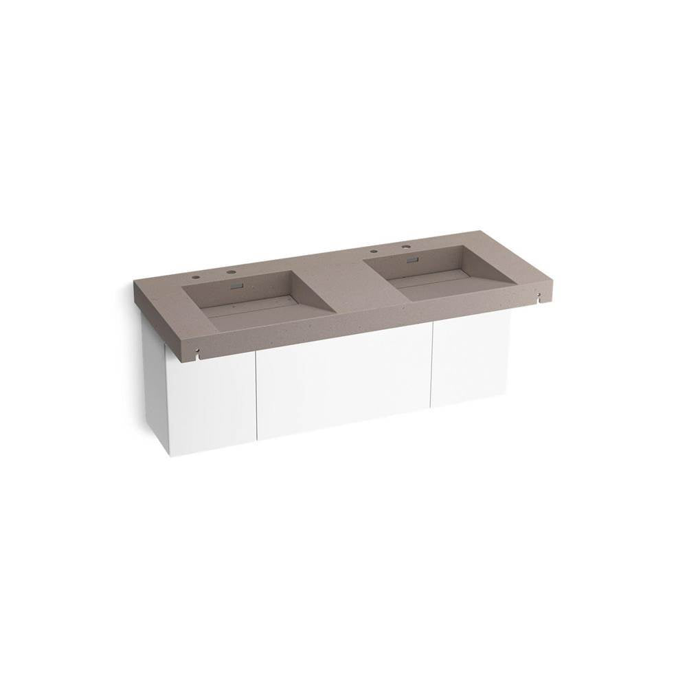 Constellation 60" wall-mount basin lavatory system