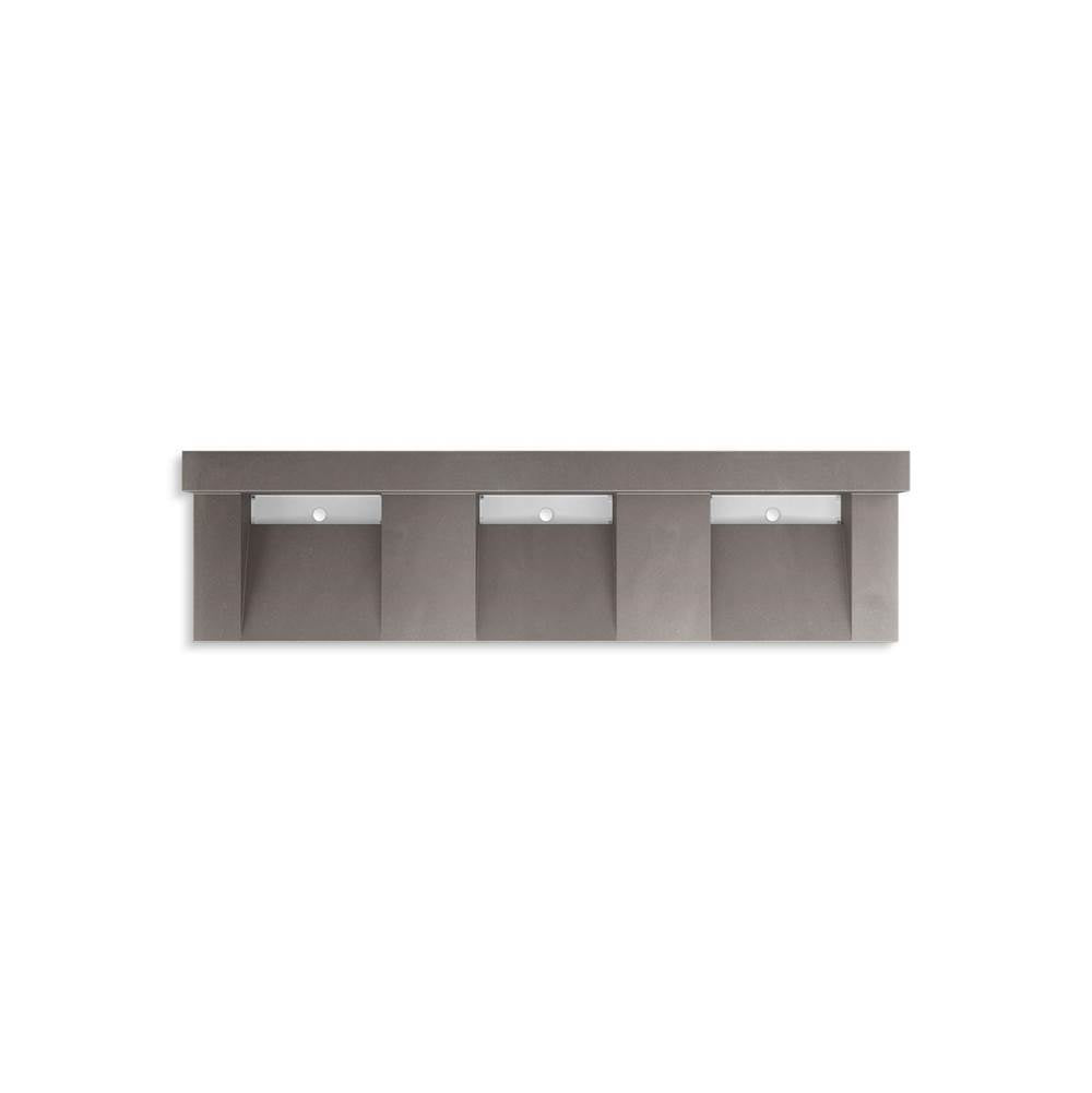 Constellation 90" wall-mount basin lavatory system with backsplash