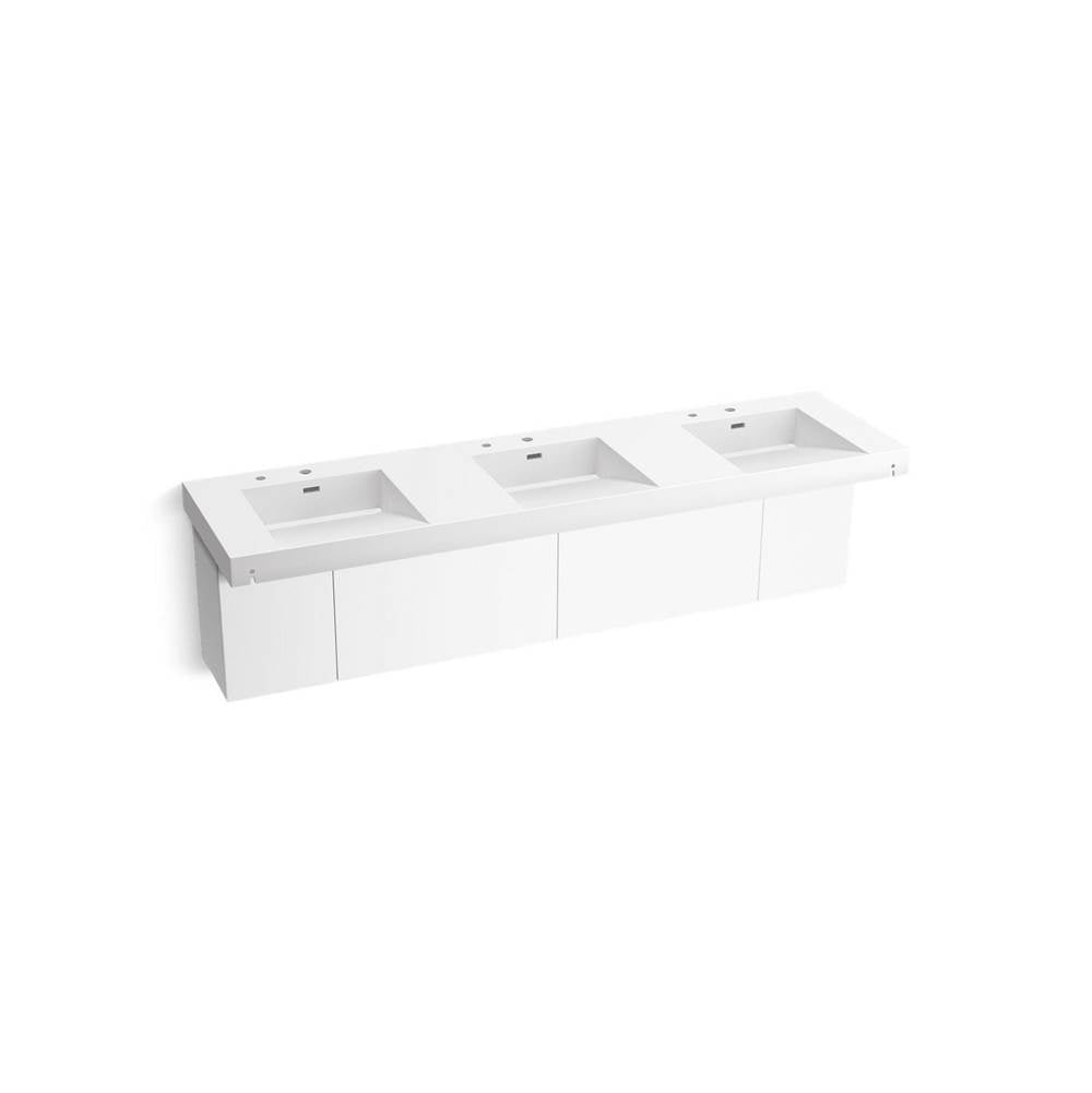 Constellation 90" wall-mount basin lavatory system