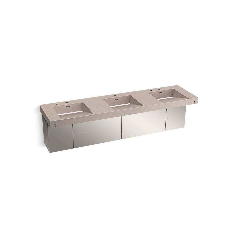 Constellation 90" wall-mount basin lavatory system