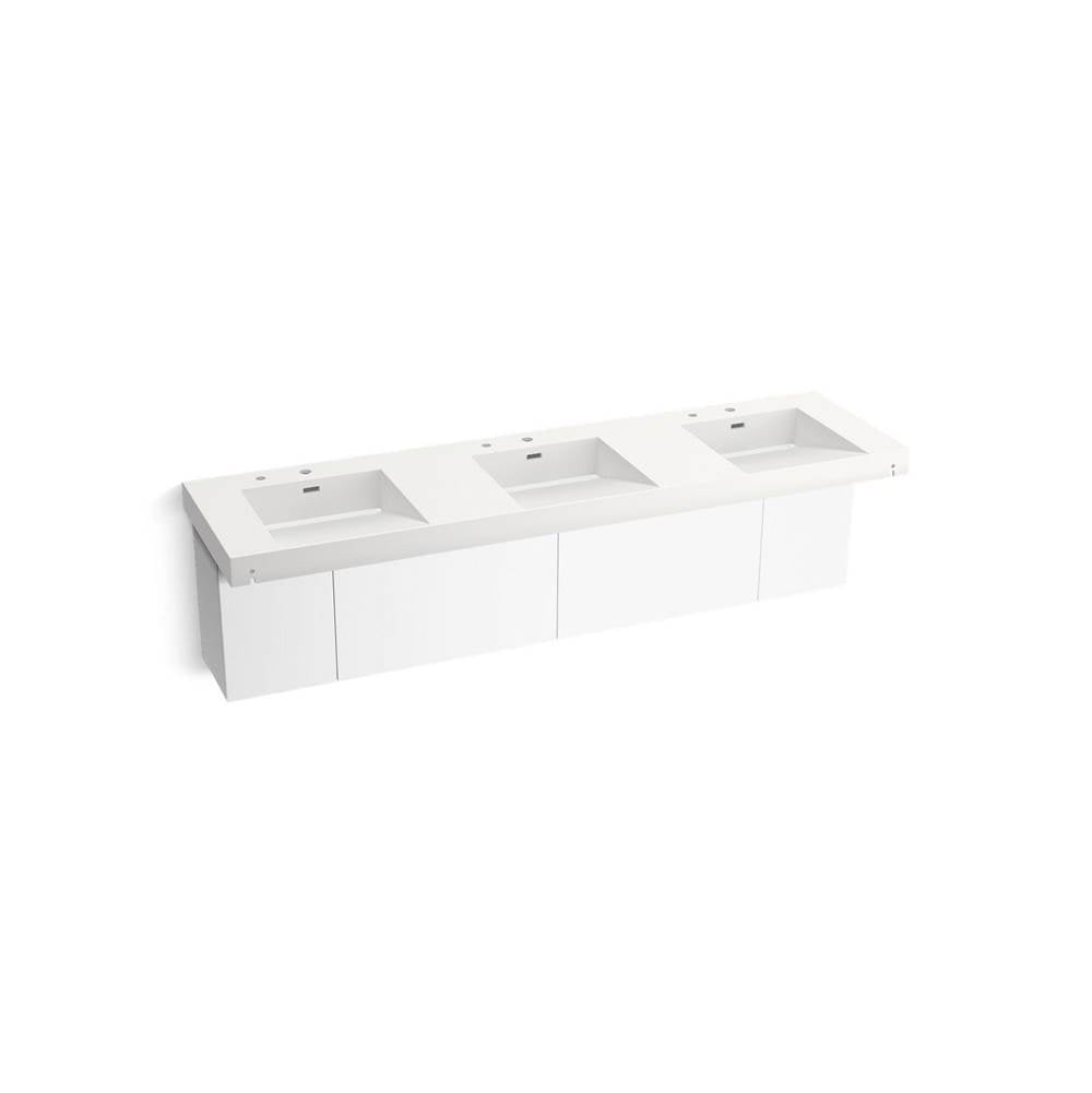 Constellation 90" wall-mount basin lavatory system