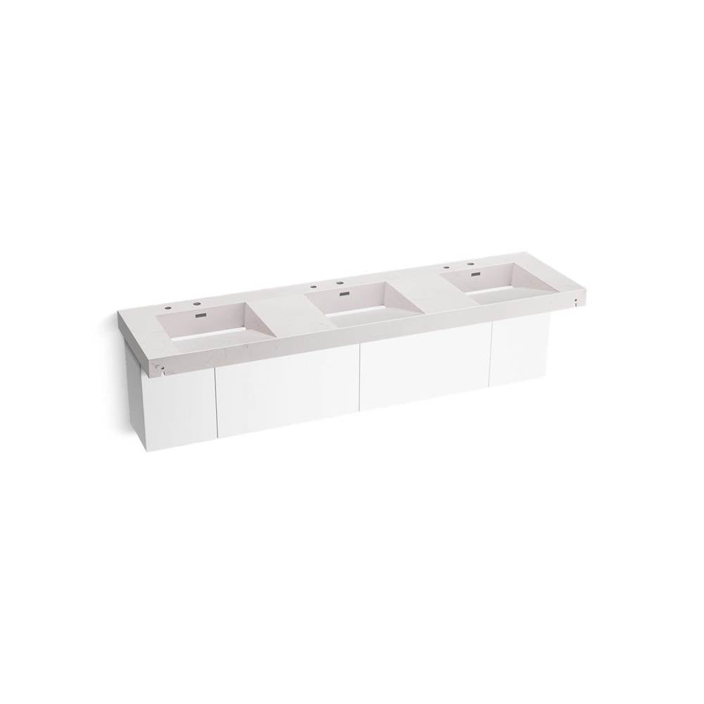 Constellation 90" wall-mount basin lavatory system