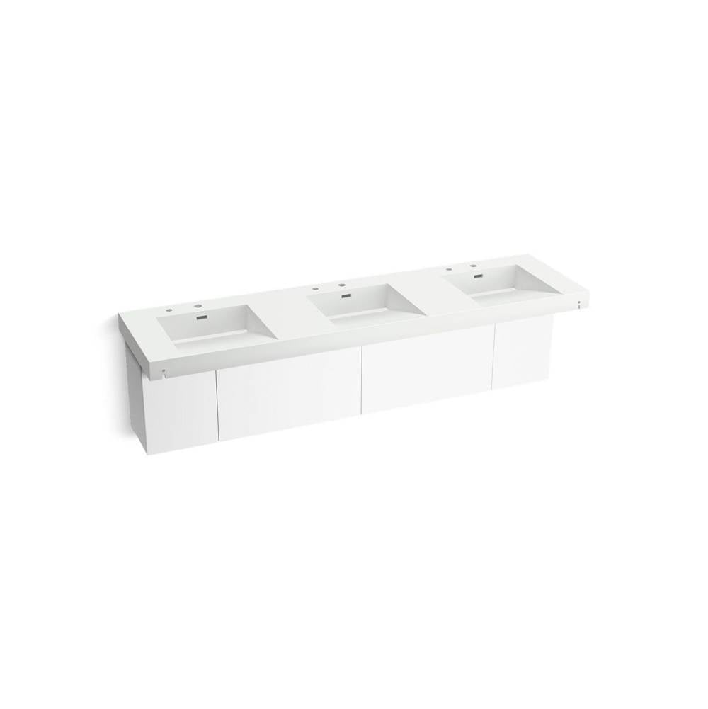 Constellation 90" wall-mount basin lavatory system