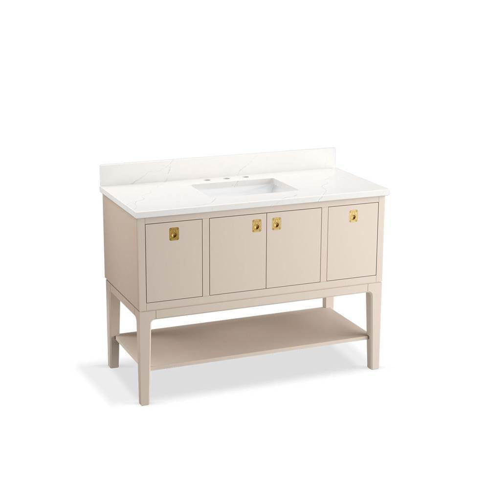 Seagrove  by Studio McGee 48" bathroom vanity cabinet with sink and quartz top
