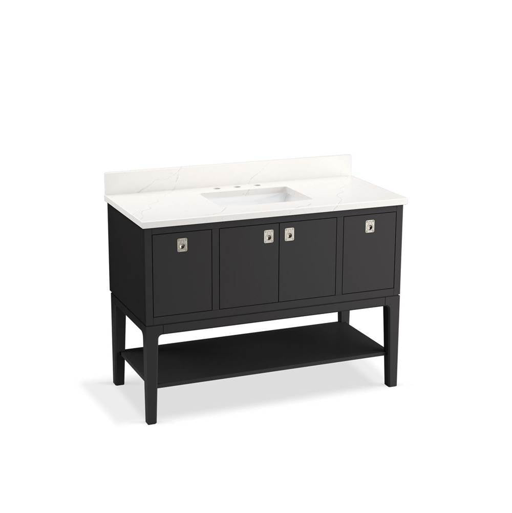 Seagrove  by Studio McGee 48" bathroom vanity cabinet with sink and quartz top