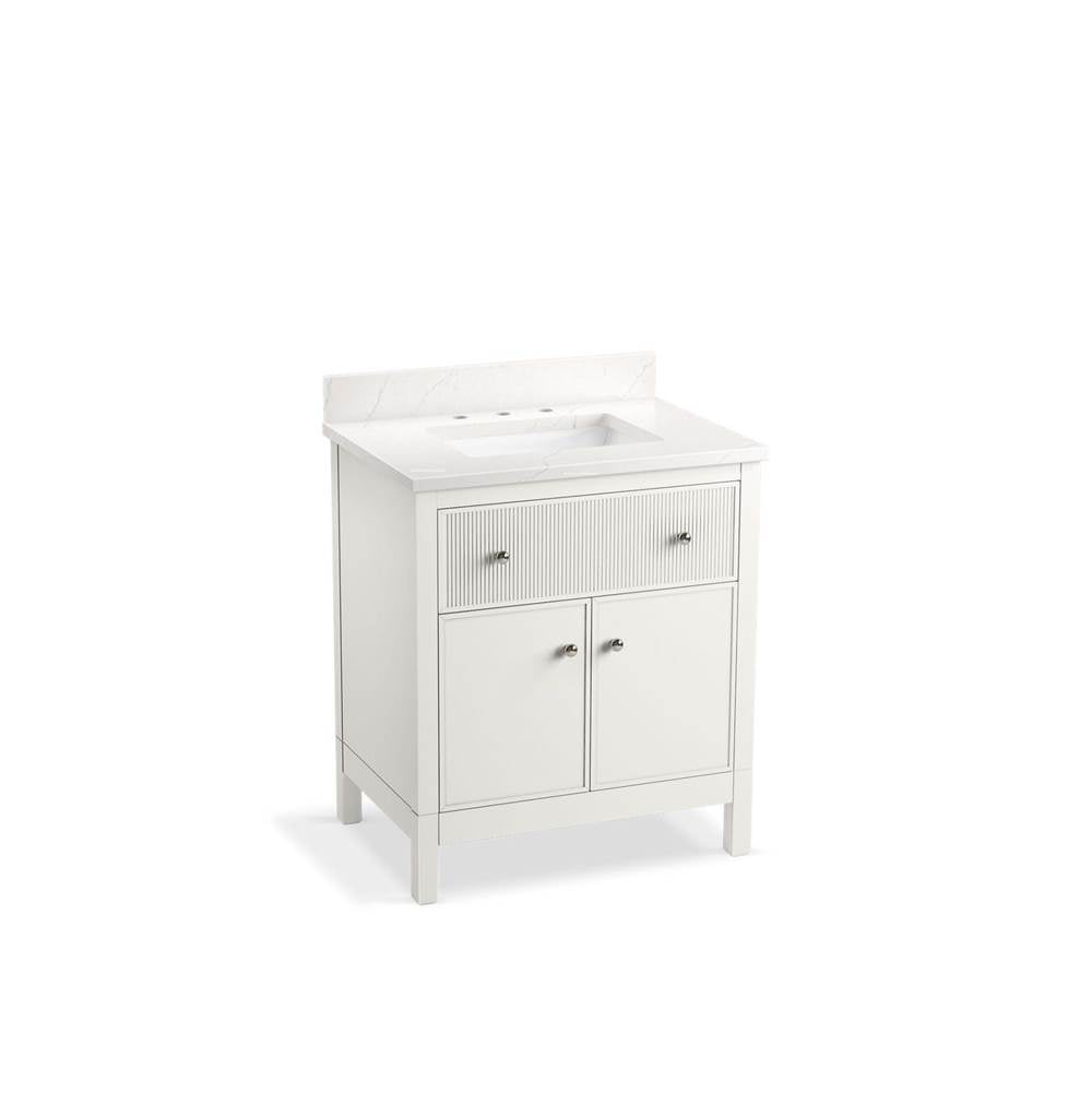 Malin by Studio McGee 30" bathroom vanity cabinet with sink and quartz top