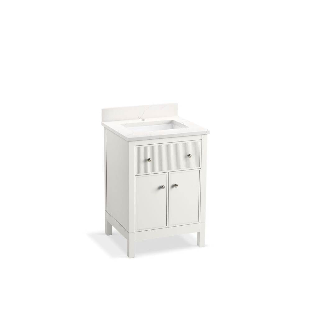 Malin by Studio McGee 24" bathroom vanity cabinet with sink and quartz top