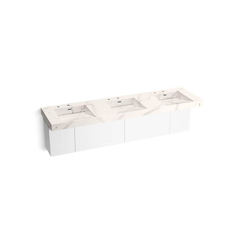 Constellation 90" wall-mount basin lavatory system