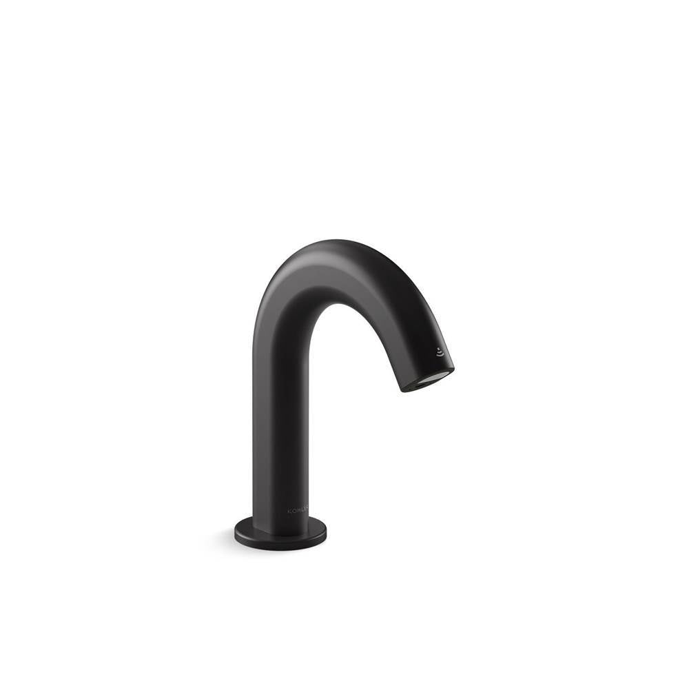 Oblo Touchless single-hole lavatory faucet with Kinesis  sensor technology, AC-powered, less drain, 0.5 gpm
