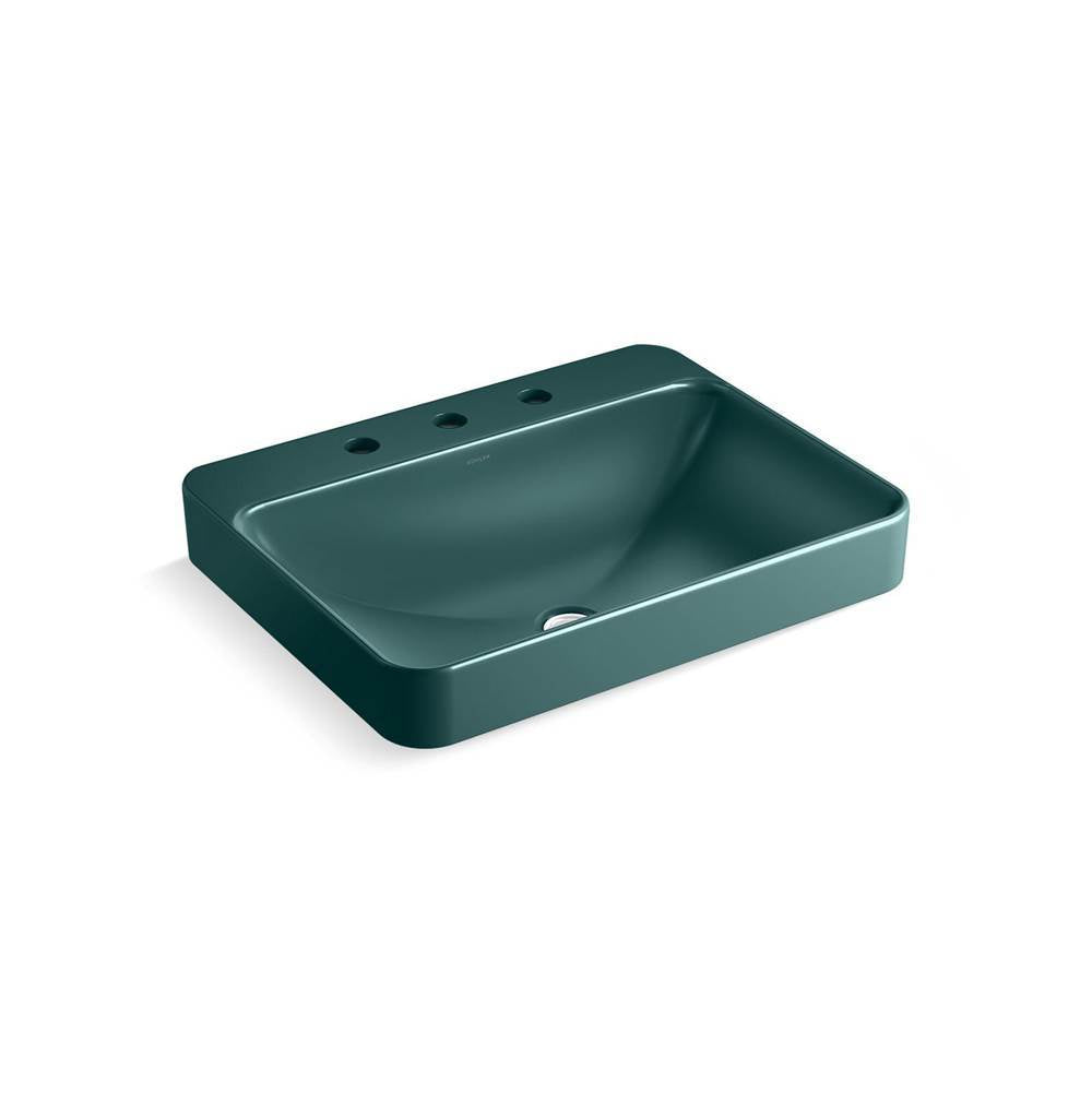 Vox  23" rectangular vessel bathroom sink