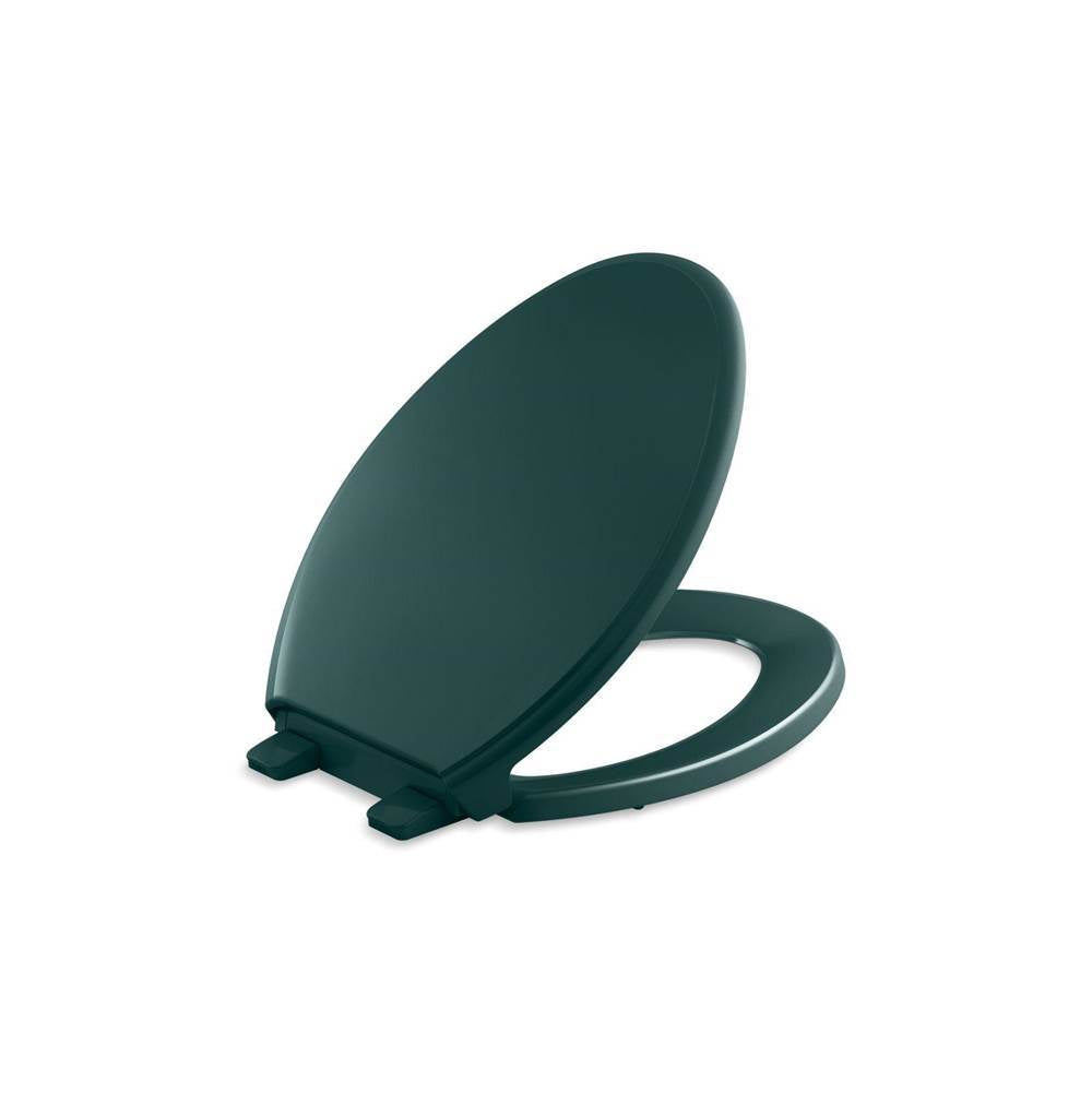 Glenbury ReadyLatch  Quiet-Close elongated toilet seat