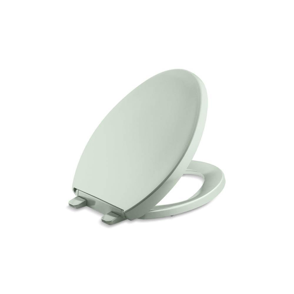 Reveal  Quiet-Close elongated toilet seat