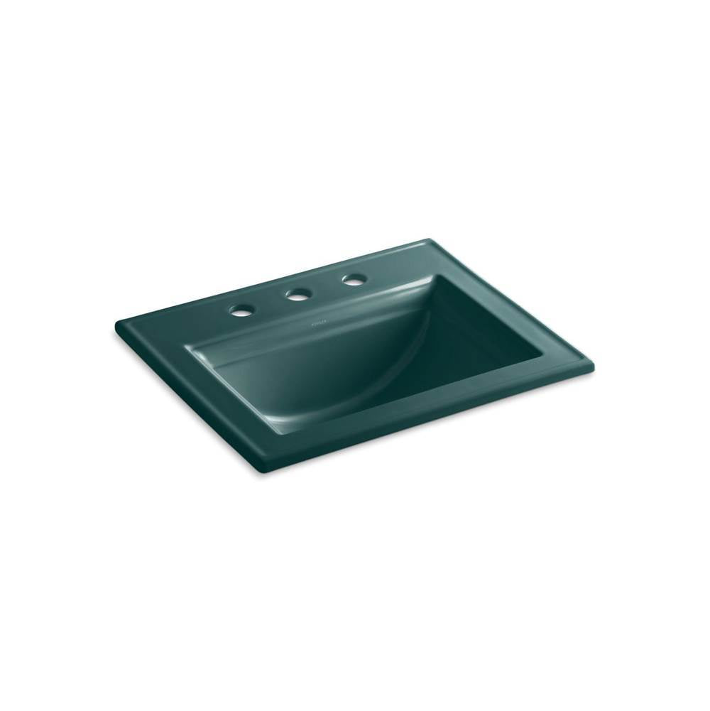 Memoirs  Stately 22-3/4" rectangular drop-in bathroom sink