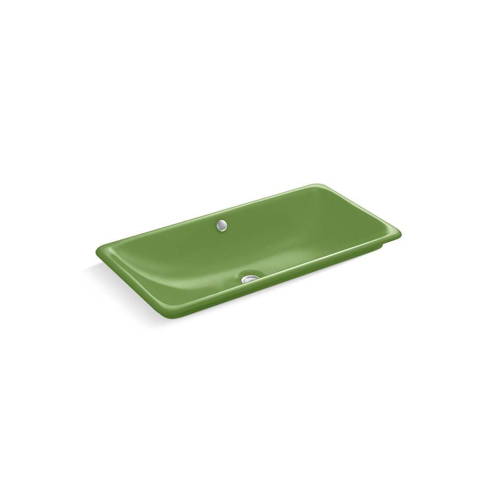 Iron Plains  30" rectangular drop-in / undermount / vessel bathroom sink