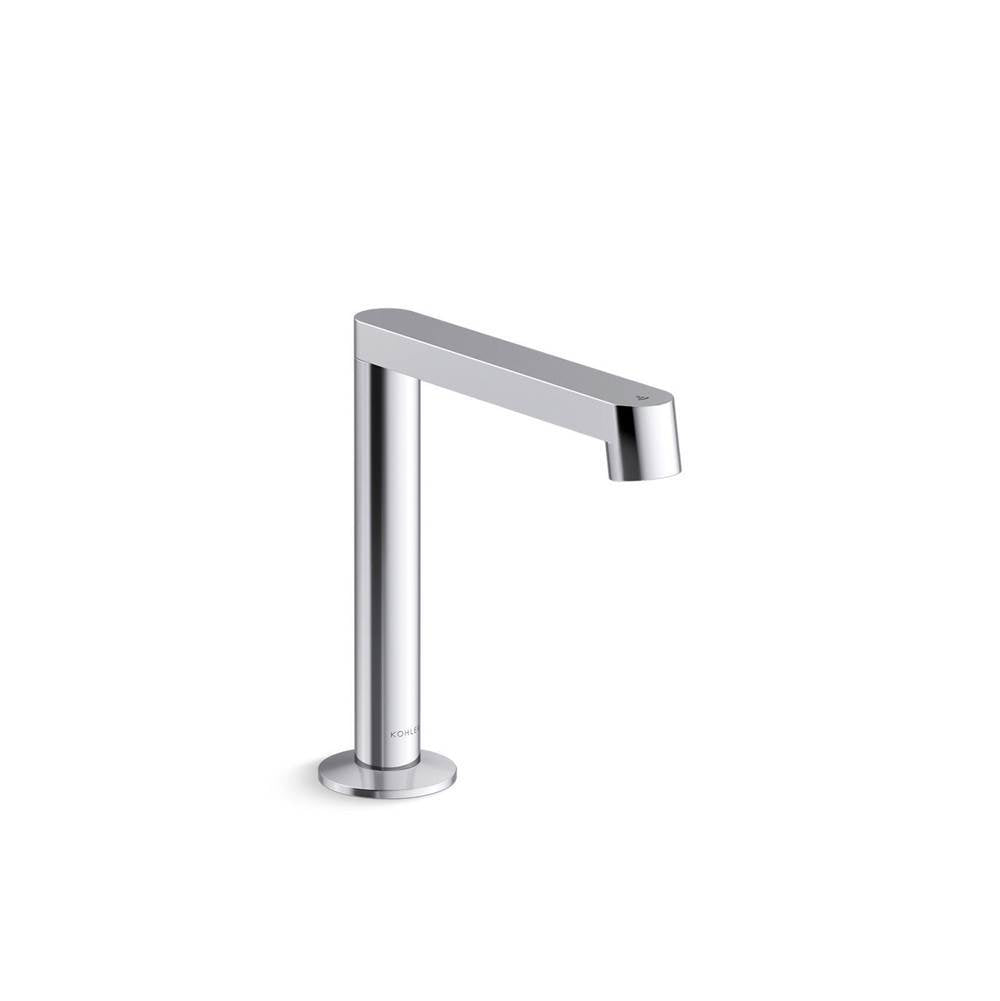 Components  Touchless single-hole lavatory faucet with Kinesis  sensor technology and temperature mixer, AC-powered, 0.5 gpm