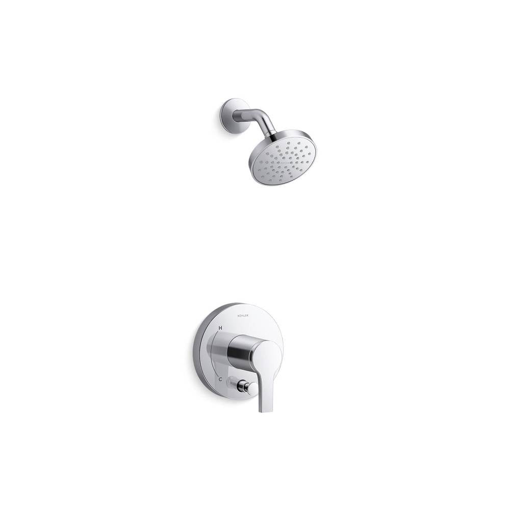 Elate  Rite-Temp  shower trim kit with push-button diverter, 1.75 gpm