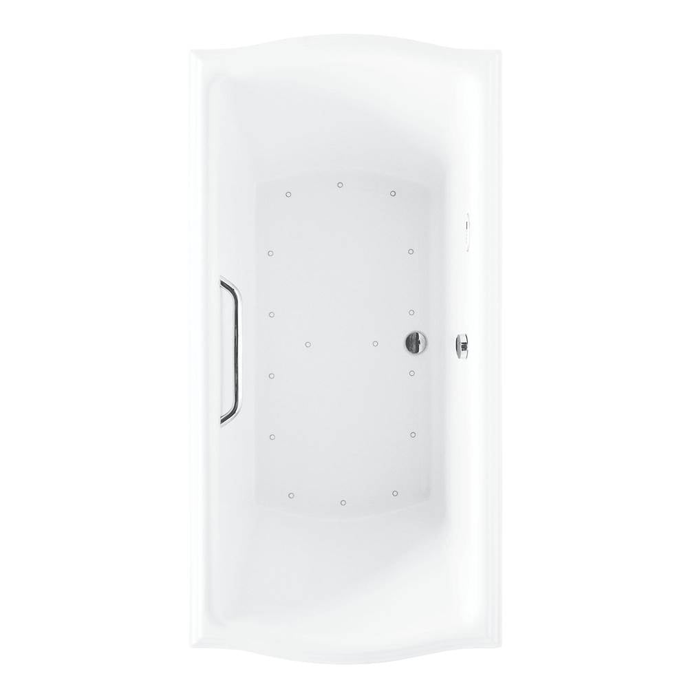Acrylic Airbath Clayton 6032 Cotton Pn Grab Bar R Blower