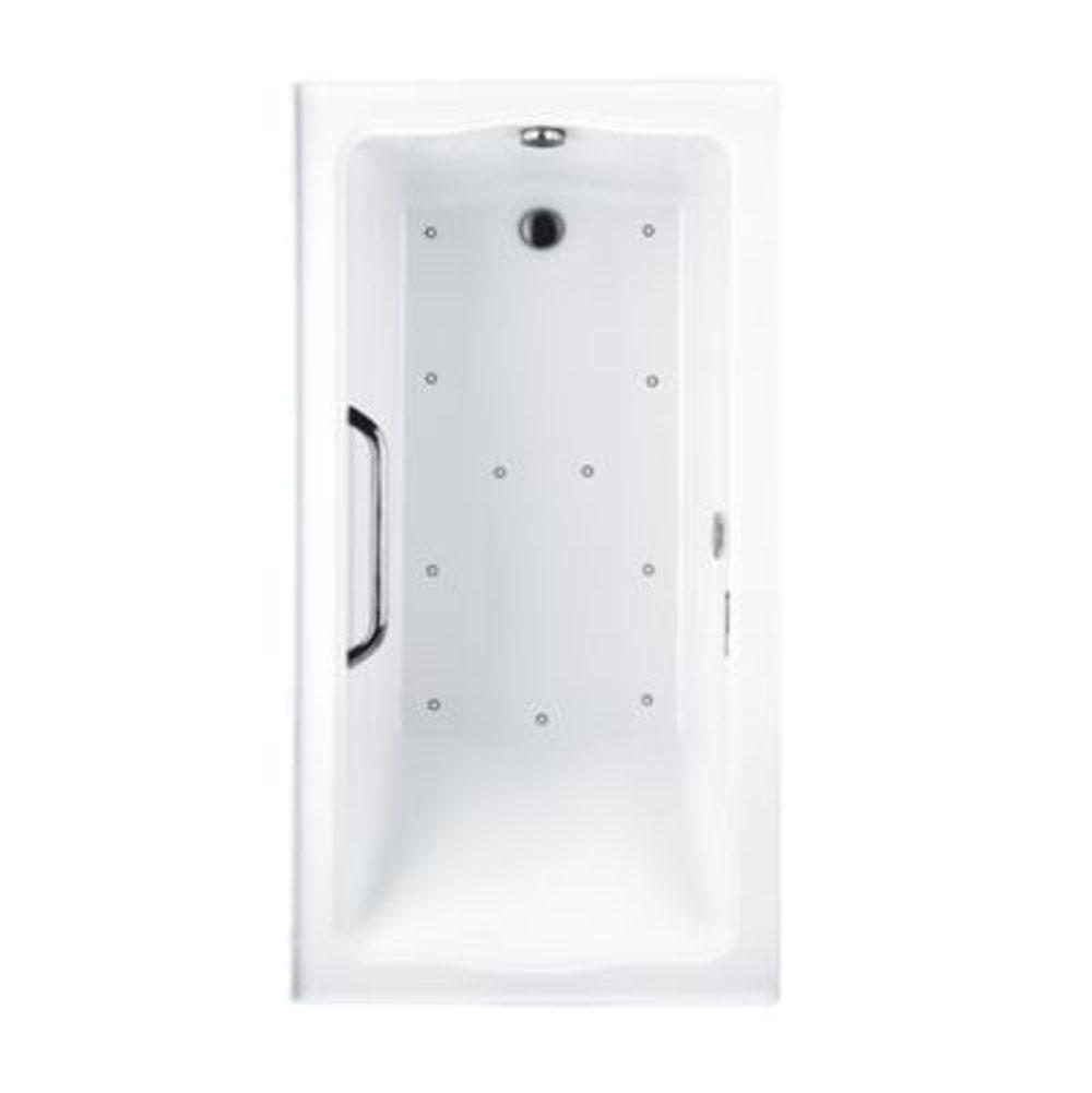 Acrylic Airbath Clayton 6032T2 Cotton Bn Grab Bar L Drain