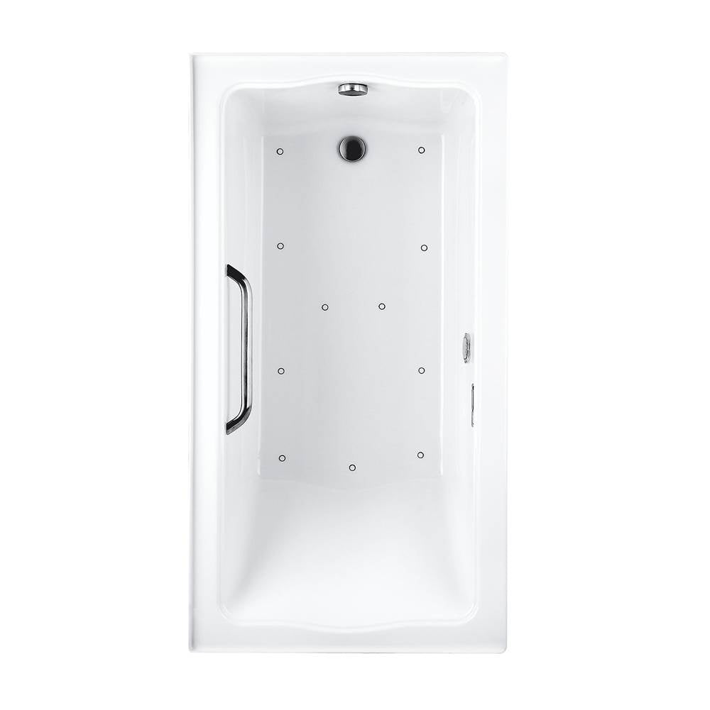 Acrylic Airbath Clayton 6032T3 Cotton Pn Grab Bar L Drain
